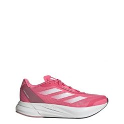 Buty Duramo Speed. Białe buty do biegania Adidas, bez wzorów, z materiału, bez zapięcia, do biegania. W wyprzedaży za 328.40 zł.