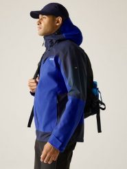 Regatta Kurtka przeciwdeszczowa "Highton IV Stretch" w kolorze granatowym rozmiar: XL. Niebieskie kurtki outdoor i hardshell Regatta, m, bez wzorów, bez kaptura. Za 179.64 zł.