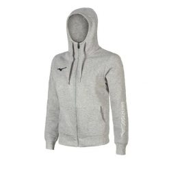 Bluza z kapturem Mizuno FZ. Szare bluzy z kapturem Mizuno, l, bez wzorów, z materiału, z kapturem. Za 230.90 zł.