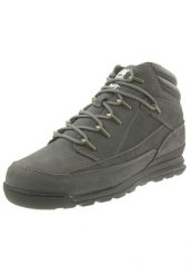 Buty zimowe męskie, Timberland Euro Rock WR Basic. Szare buty turystyczne Timberland, na zimę, bez wzorów, z materiału, bez zapięcia, trekkingowe. Za 559.99 zł.