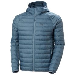 Kurtka z kapturem Helly Hansen Banff. Niebieskie kurtki Helly Hansen, s, bez wzorów, z materiału, z kapturem. Za 852.00 zł.