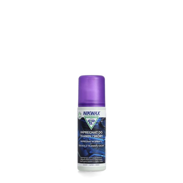Impregnat Nikwax Fabric Leather Proof 125 ml. Buty trekkingowe Nikwax, bez wzorów, bez zapięcia. W wyprzedaży za 28.39 zł.