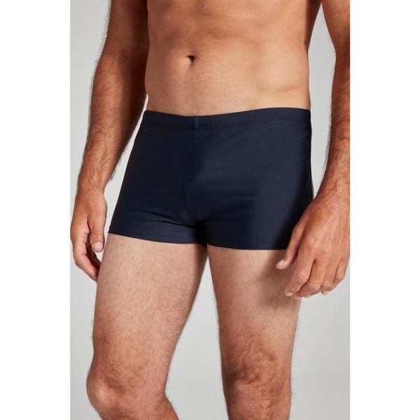 Męskie Kąpielówki moda plażowa elastyczny pas sznurek. Niebieskie kąpielówki JAY-PI, m, bez wzorów, z elastanu. Za 125.99 zł.