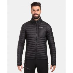 Męska ocieplana kurtka Kilpi ACTIS-M. Czarne kurtki Kilpi, m, bez wzorów, bez kaptura. Za 360.09 zł.
