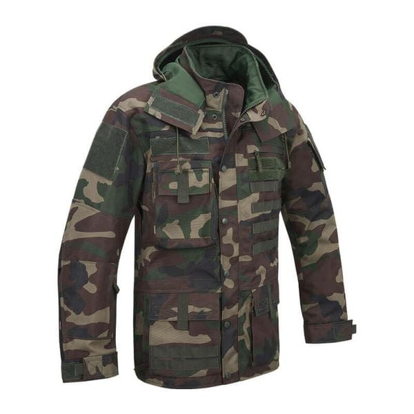 Kurtka męska Brandit Performance Woodland. Brązowe kurtki Brandit, m, bez wzorów, z materiału, bez kaptura. Za 598.40 zł.