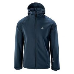 Kurtka Softshellowa Unisex Dla Dorosłych Softshell Meino. Niebieskie kurtki MARTES ESSENTIALS, m, bez wzorów, z elastanu, z kapturem. Za 129.99 zł.