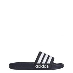 Klapki męskie basenowe Adidas ADILETTE. Białe klapki Adidas, z materiału. Za 119.00 zł.