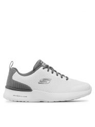 Skechers Sneakersy Winly 232007/WGRY Biały. Białe buty sportowe casual Skechers, bez wzorów, z materiału, bez zapięcia. Za 229.99 zł.