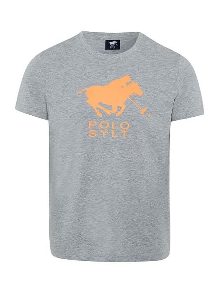 Polo Sylt Koszulka w kolorze szarym rozmiar: XXL. Szare koszulki polo Polo Sylt, xxl, bez wzorów, bez kołnierzyka, bez ramiączek. Za 61.45 zł.