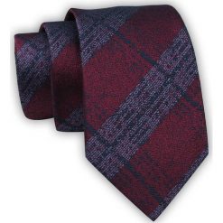 Krawat Alties (7 cm) - Elegancki i Stonowany Wzór. Czerwone krawaty i muchy Alties, bez wzorów, z tkaniny. Za 49.00 zł.