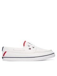 Tommy Hilfiger Tenisówki Th Boat Vulc Sneaker Canvas FM0FM05877 Biały. Białe trampki Tommy Hilfiger, m, bez wzorów, bez zapięcia. Za 369.99 zł.