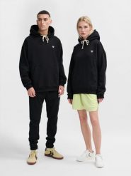 Bluza z kapturem Hummel Loose Bee. Czarne bluzy z kapturem Hummel, na jesień, xl, z aplikacjami, z bawełny, z kapturem. Za 255.00 zł.