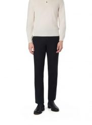 Męskie Spodnie Jeansowe Mustang Style Tramper Chino Navy Melange 1017239 5414. Niebieskie eleganckie spodnie Mustang, l, z jeansu. Za 169.99 zł.