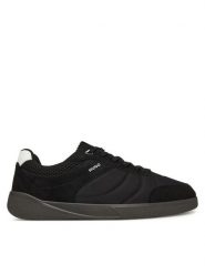 HUGO Sneakersy Riven Tenn 50541723 Czarny. Czarne buty sportowe casual Hugo, bez wzorów, z materiału, bez zapięcia. Za 419.99 zł.