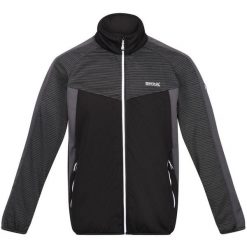 Kurtka Softshell Regatta Yare VI dla Mężczyzn - Komfort i Ochrona. Czarne kurtki Regatta, m, bez wzorów, z softshellu, bez kaptura. Za 235.99 zł.