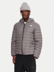 The North Face Kurtka puchowa Classic NF0A8D1T Szary Regular Fit. Szare kurtki The North Face, m, bez wzorów, z puchu, bez kaptura. Za 1,119.00 zł.