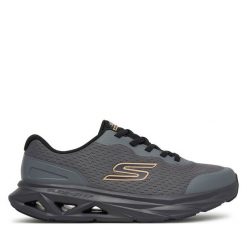 Buty do biegania Skechers. Szare buty do biegania Skechers, bez wzorów, bez zapięcia, do biegania. Za 319.99 zł.