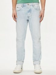 Pepe Jeans Jeansy PM207392 Błękitny Tapered Fit. Niebieskie jeansy Pepe Jeans, m. Za 249.99 zł.