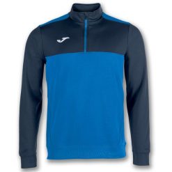 Bluza do piłki nożnej męska Joma Winner. Niebieskie bluzy Joma, m, bez wzorów, bez kaptura. Za 133.65 zł.