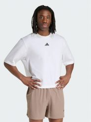 Adidas Koszulka techniczna D4T Primelift KT1653 Biały Regular Fit. Białe t-shirty sportowe Adidas, bez wzorów, z bawełny, bez ramiączek, na fitness i siłownię. Za 178.99 zł.