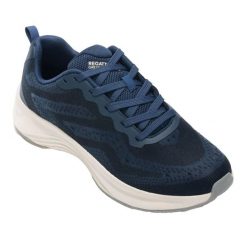 Męskie Buty Sportowe Marine Sport II. Niebieskie buty turystyczne Regatta, bez wzorów, z dzianiny, bez zapięcia, trekkingowe. Za 249.99 zł.