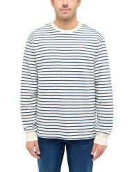 Męski Longsleeve Mustang Style Amarillo Summer Stripe 1016292 12578. Bluzki z długim rękawem Mustang, m, bez wzorów, bez kołnierzyka, bez ramiączek. Za 109.99 zł.