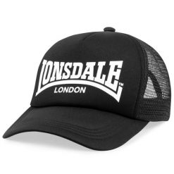 Czapka Lonsdale Donnington. Białe czapki z daszkiem Lonsdale, bez wzorów. Za 130.50 zł.