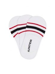 Hunter Skarpety AS_HUNTER_03S_SS25 (3-PACK) Biały. Białe skarpety Hunter, bez wzorów, z bawełny. Za 34.99 zł.