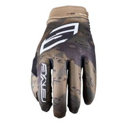Rękawiczki XR-LITE - CAMO KHAKI (khaki) - XL/11. Zielone rękawiczki FIVE GLOVES, bez wzorów. Za 117.00 zł.