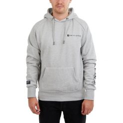 Bluza męska Fundango Dixon z kapturem. Białe bluzy z kapturem Fundango, m, bez wzorów, z bawełny, z kapturem. Za 199.90 zł.