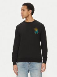 Quiksilver Bluza EQYFT05055 Czarny Regular Fit. Czarne bluzy Quiksilver, m, bez wzorów, z syntetyku, bez kaptura. Za 179.99 zł.