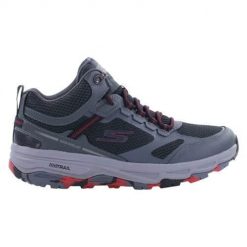 Buty do chodzenia męskie Skechers GO Run Trail Altitud. Szare buty do biegania Skechers, bez wzorów, z materiału, bez zapięcia, trekkingowe. Za 372.00 zł.