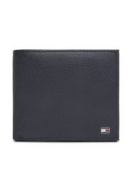 Tommy Hilfiger Portfel Th Flag Cc Flap And Coin AM0AM13520 Granatowy. Niebieskie portfele Tommy Hilfiger, bez wzorów, ze skóry. Za 329.99 zł.