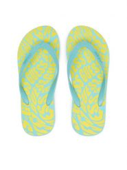 Guess Japonki F5GZ07 BB00H Niebieski. Niebieskie japonki Guess, z aplikacjami, z tworzywa sztucznego. Za 109.99 zł.