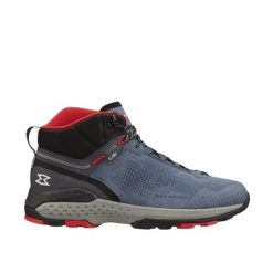Buty trekkingowe Garmont Groove G-Dry. Niebieskie buty turystyczne Garmont, bez wzorów, z lycry, bez zapięcia, trekkingowe. Za 517.60 zł.