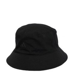 Czapka Sportswear Classic Bucket. Czarne czapki z daszkiem Adidas, bez wzorów, z bawełny. Za 109.00 zł.