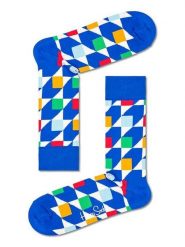 Happy Socks Skarpety "Cubes" w kolorze niebieskim rozmiar: 36-40. Niebieskie skarpety Happy Socks, bez wzorów. Za 37.03 zł.