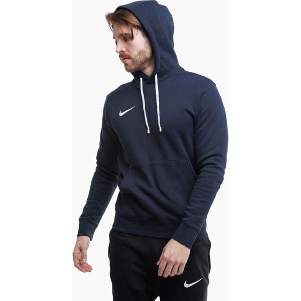 Bluza sportowa męska Nike Team Club 20 Hoodie. Niebieskie bluzy bez kaptura Nike, m, bez wzorów, z bawełny, bez kaptura. Za 177.90 zł.