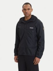 Napapijri Kurtka przejściowa A-Biois NP0A88TN Czarny Regular Fit. Czarne kurtki Napapijri, l, bez wzorów, z syntetyku, bez kaptura. Za 659.99 zł.