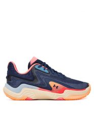 Under Armour Buty do koszykówki UA Spawn 7 3028461 Granatowy. Niebieskie buty do koszykówki Under Armour, bez zapięcia, do koszykówki. Za 399.99 zł.