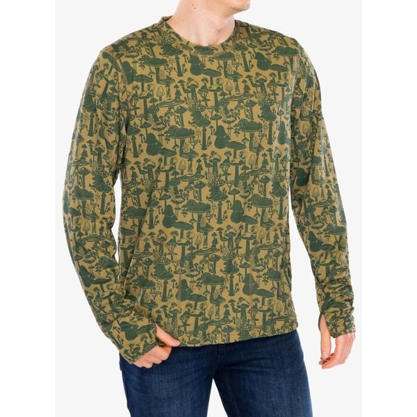 Bluza bez kaptura męska Kavu Sol Crew. Zielone bluzy KAVU, m, bez wzorów, bez kaptura. Za 241.49 zł.