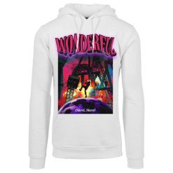 Bluza z kapturem Urban Classics Wonderful. Białe bluzy Urban Classics, m, bez wzorów, z kapturem. Za 169.50 zł.