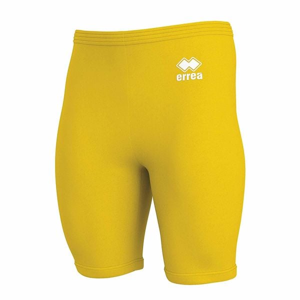 Krótkie Spodenki Errea Dawe Bermuda Jr 00030 Żółty Dorośli. Żółte krótkie spodenki sportowe ERREA, s, bez wzorów, z elastanu. Za 154.35 zł.