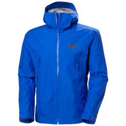 Kurtka wodoodporna Helly Hansen Verglas Infinity Shellt 2.0. Niebieskie kurtki Helly Hansen, bez wzorów, bez kaptura. W wyprzedaży za 1,322.00 zł.