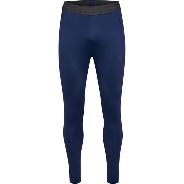 Legginsy Hummel Pro. Niebieskie szorty Hummel, bez wzorów, sportowe. Za 255.50 zł.