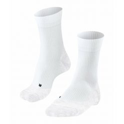 Skarpetki Falke TE4. Białe skarpety Falke, bez wzorów, z bawełny. Za 142.50 zł.