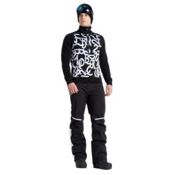Bluza Męska Speed Jacquard Half Zip Z Długim Rękawem. Białe bluzy z kapturem Dare 2B, m, bez wzorów, z dzianiny, z kapturem. Za 104.99 zł.