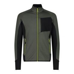 Polarowa kurtka turystyczna CMP. Zielone kurtki CMP, xl, bez wzorów, z materiału, trekkingowe. Za 348.40 zł.