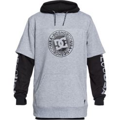 DC Bluza Snowboardowa Męska Dryden M Otlr Skph Neutral Gray Heather M. Brązowe bluzy bez kaptura marki DC. Za 485.00 zł.