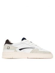D.A.T.E. Sneakersy Torneo M451-TP-CA Biały. Białe buty sportowe casual D.A.T.E., bez wzorów, ze skóry, bez zapięcia. Za 869.99 zł.